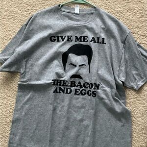 Gray Graphic T-Shirt NWOT